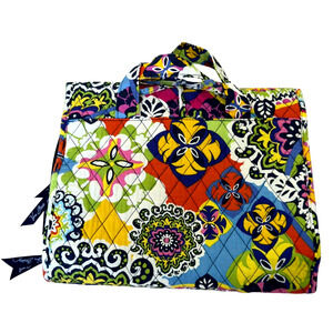Vera Bradley Hanging Travel Organizer Cosmetic Bag Jewelry Makeup Rio Floral